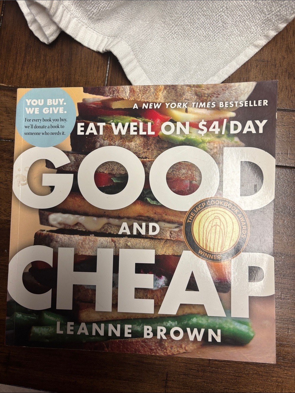 Good and Cheap Cookbook - White Cover